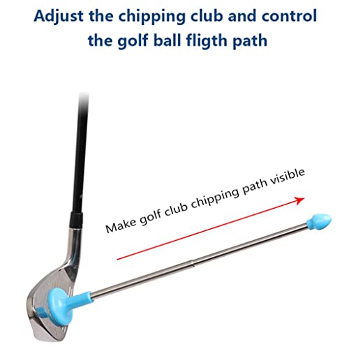 CALANDIS® 1pc Golf Magnet Lie Angle Tool Training Aid Sticks Swing Trainers Black