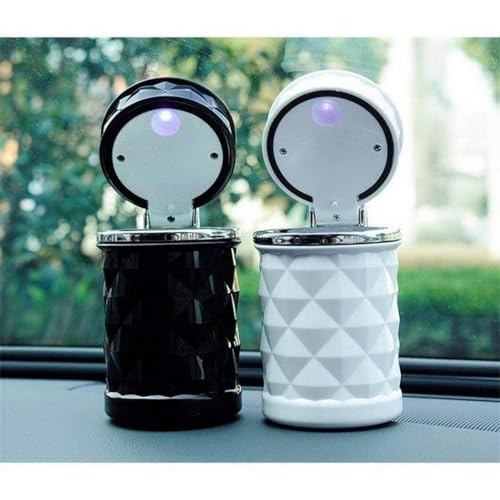 KRIAA ENTERPRISE Cigarette Ashtray with Lid –Durable, Rust-Proof, and Easy to Clean - Non-Tip, Durable, Windproof Design for Home, Office, or Garden Use