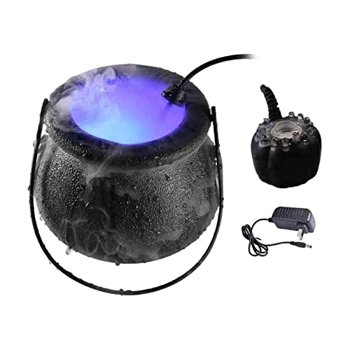 ATORSE® Mist Maker Fogger Fog Mister 12 Led Lights Party Aquarium Water Fountain