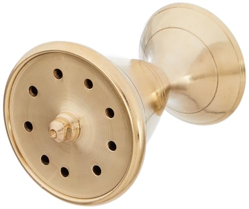 Amazon Brand - Solimo Brass Agardan Jyot | Golden