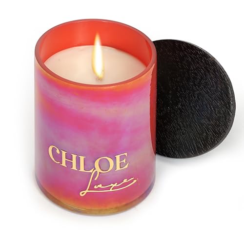 ChloeLuxe Saffron Forest Scented Wax Gifting Candle | 30 to 40-Hour Long Burning | Luxury Aroma Therapy Wax Candle | Scented Candles for Home Decor Gift (Pack of 1)