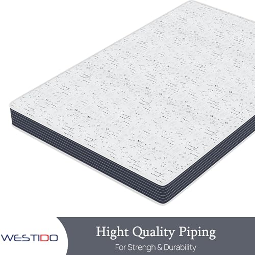 WESTIDO RehabRest Multiple Memory Foam | High Resilience (HR) Foam Knitted Fabric Single Size Orthopedic Mattress Ortho6inch42x78