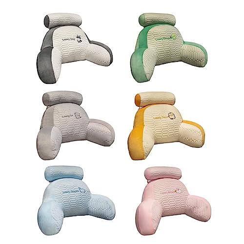 CALANDIS® Support Pillow Washable Cartoon Bed Back Cushion for Office Bedroom Dormitory Dog | 1 Plush Pillow