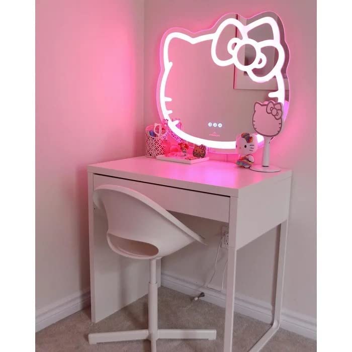 VENETIAN IMAGE Kitty Smart Led Bathroom Vanity Mirror, Antifog (24 x 28)