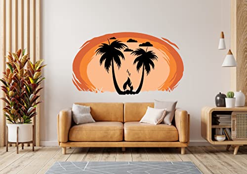 Decoreative Sun Set Wall Sticker