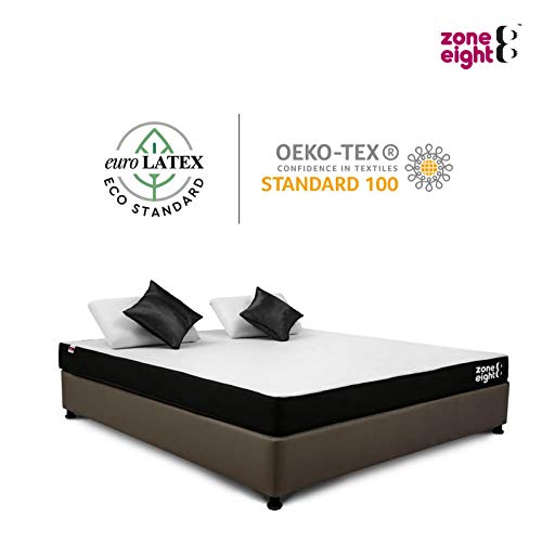 Zone8 Queen Size Dual Feel 6 Inch Ortho-Memory Foam Zonal Mattress