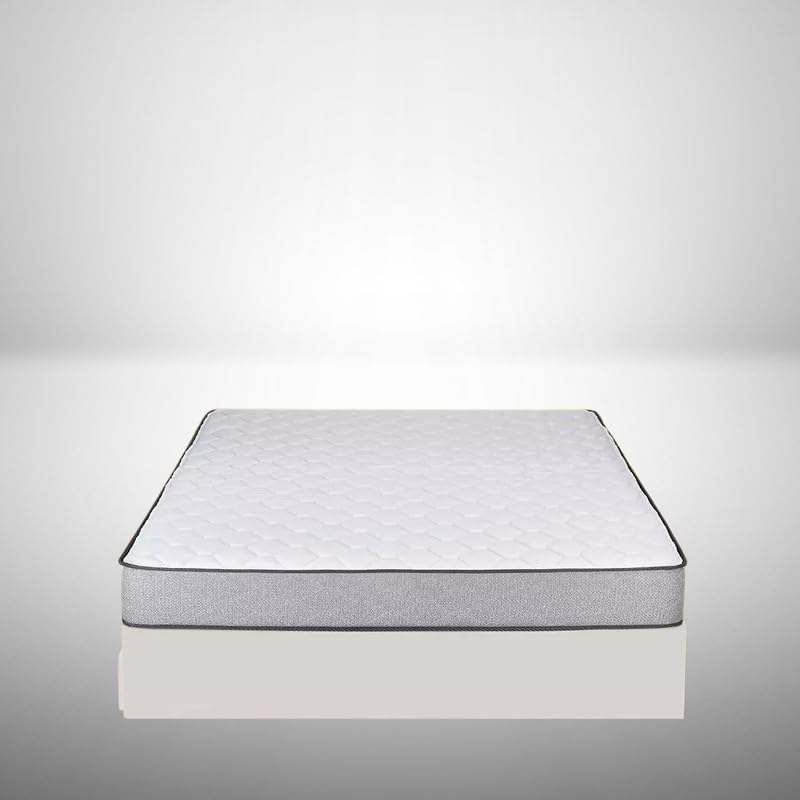 Cervicares Dual Comfort Ultra Orthopedic High Resilence Memory Foam Mattress, 78 x 66 Inch, 8 Thickness, White