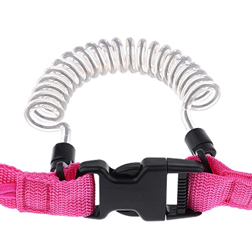 bnf® Scuba Diving Elastic Spring Coil Torch Lanyard Quick Release Buckle Pink B | Water Sports | Scuba & Snorkeling | Other Scuba & Snorkeling