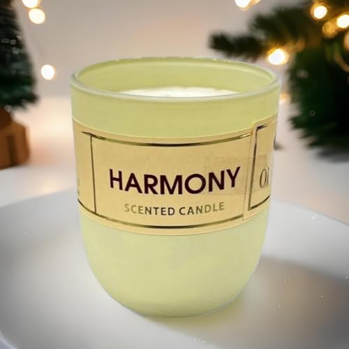 The Decor Affair 1 Pcs Scented Tea Light Candles for Relaxation | Long-Lasting Scented Tea Lights with Unique Fragrances for Creating a Serene | Unique Gifts Ideal. (Harmony Fragrance)