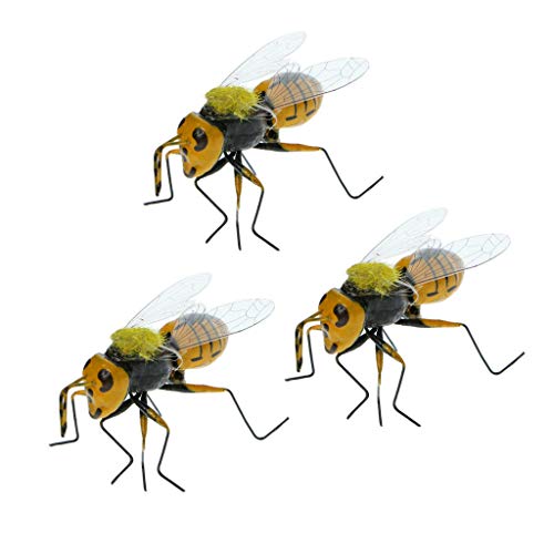 BIG BOOM® 3X Vivid Insect Bee Imitation Animal Fridge Magnet Outdoor Lawn Tree Decor