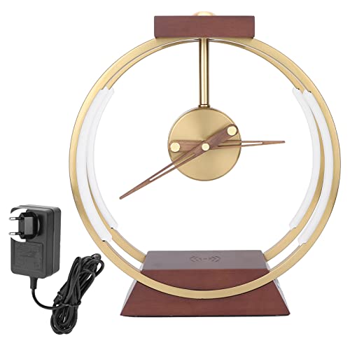 Bedside Table Clock in The Bedroom with Continuous Regulation 100-240V EU Plug