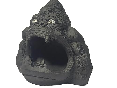Alice Enterprises, Gorilla Shaped Ceramic Ashtray for Smoking, 18cm