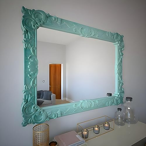 ssab TeakWoodWallMirror