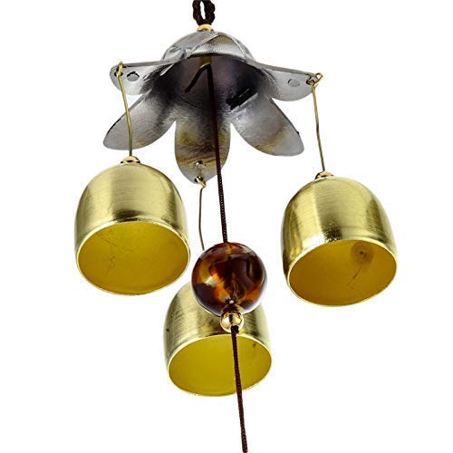 CrazyCrafts Metal Wind Chimes for Home Balcony Garden Positive Energy, Home Decor Hanging Long Brass Bells Gifts for Loved Ones 15 Bells5