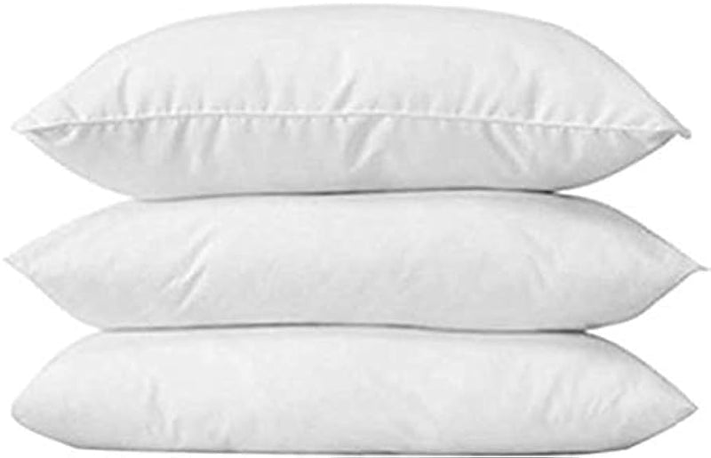 White Pillow for Bed Microfiber | 3 Piece