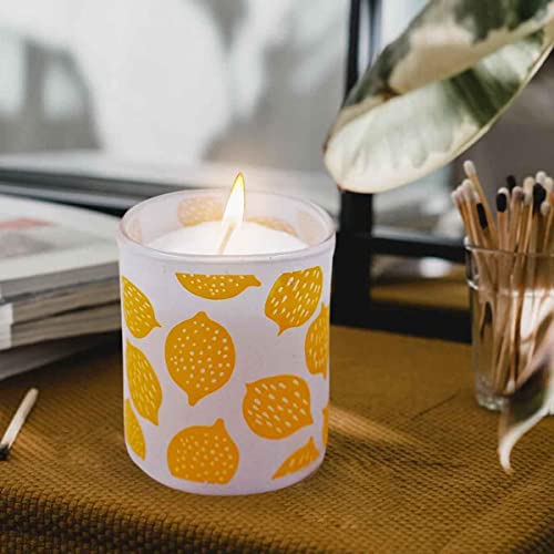 Soy Wax Scented Candle in Glass Jar for Home Fragrance and Home Decoration (25H Burn Time) (AXW2056-B)