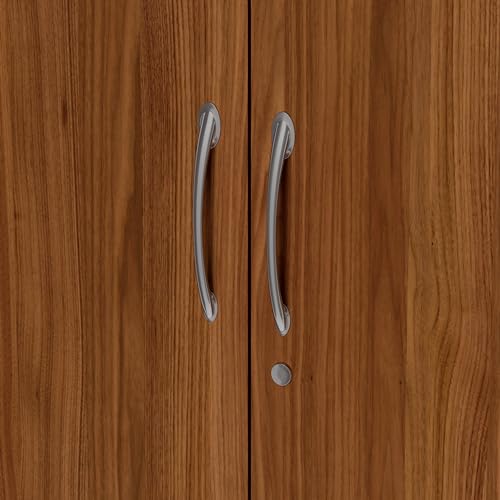 Amazon Brand - Solimo Medusa Engineered Wood 3 Door Wardrobe (Walnut Finish)