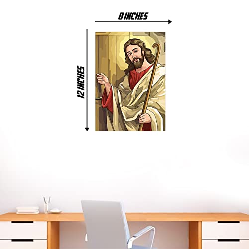 Jesus Wall Sticker - Jesus Christ Wall Sticker - Lord Cute Jesus Wall Sticker starxdecals