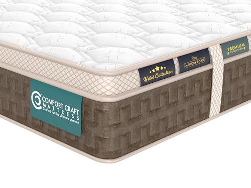 Orthopedic Mattress High Density (HD) Foam for Bed Medium Soft & Hard 4 Inches 2 Layered Medium Soft & Firm Support | King Size Gadda