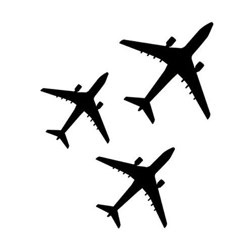 GADGETS WRAP Wall Decal Vinyl Sticker Wall Decoration - Three Airplanes Plane