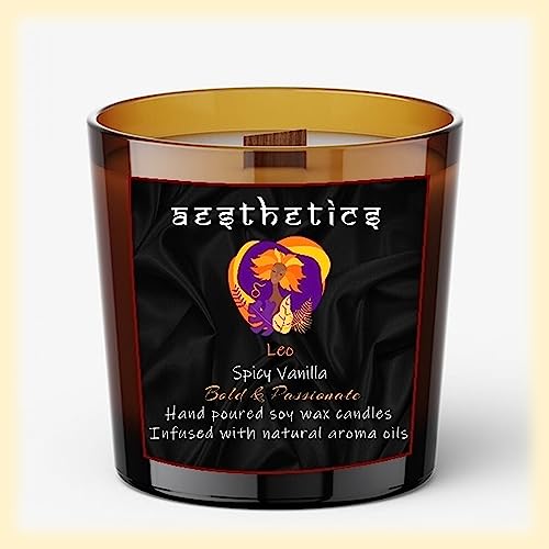 Aesthetics Zodiac Sign Candle - Leo