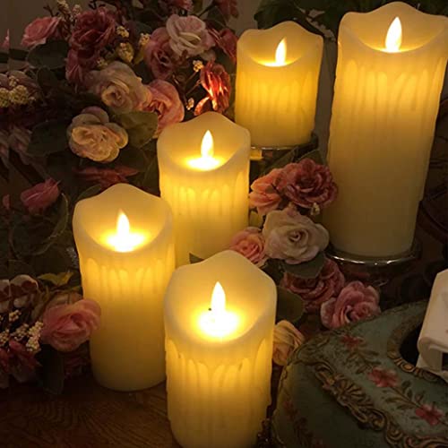 THE STYLE SUTRA Tea Light Flameless LED Candle Flickering Battery Christmas Wedding Home S