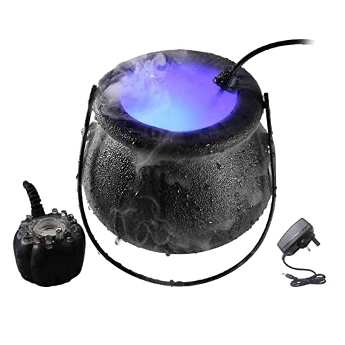 CALANDIS® Water Fountain Fog Mister 12 Led Mist Maker Fogger for Aquarium Yard Sink