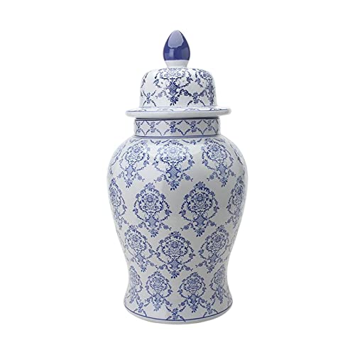 CLUB BOLLYWOOD® Porcelain Ginger Jar Chinese Style Floral Arrangement Decorative Flower Vase M| Home & Garden | Home D?©cor | Vases | Vases