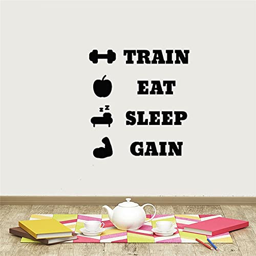 GADGETS WRAP Wall Decal Vinyl Sticker Wall Decoration - Vinyl Wall Decal Home Gym Decor Training Workout Fitness