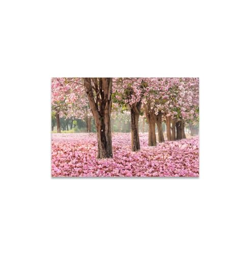 GADGETS WRAP Canvas Gallery Wrap Framed for Home Office Studio Living Room Decoration (14x11inch) - Blossom Trees (5)