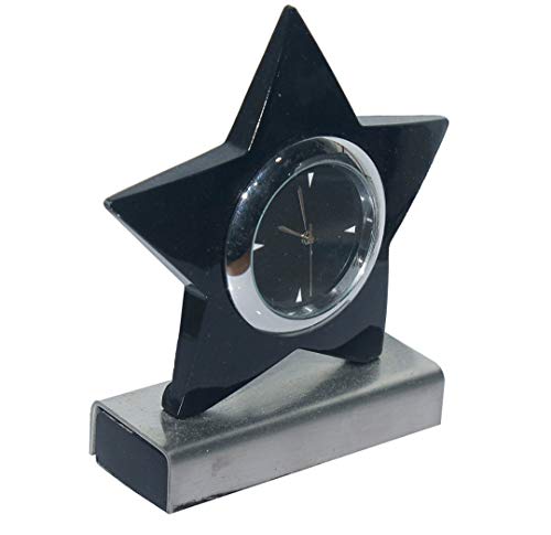 Aadya Crafts Table Top Black Star Watch