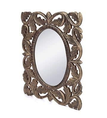 WOODEN CUT Wall Decor woodem Mirror Frame