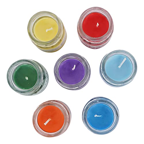 Divine Senses Mini jar Scented Candles (Set of 13) | Candle Gift Set for Gifting | Fragranced Jar Candles for Home Decoration