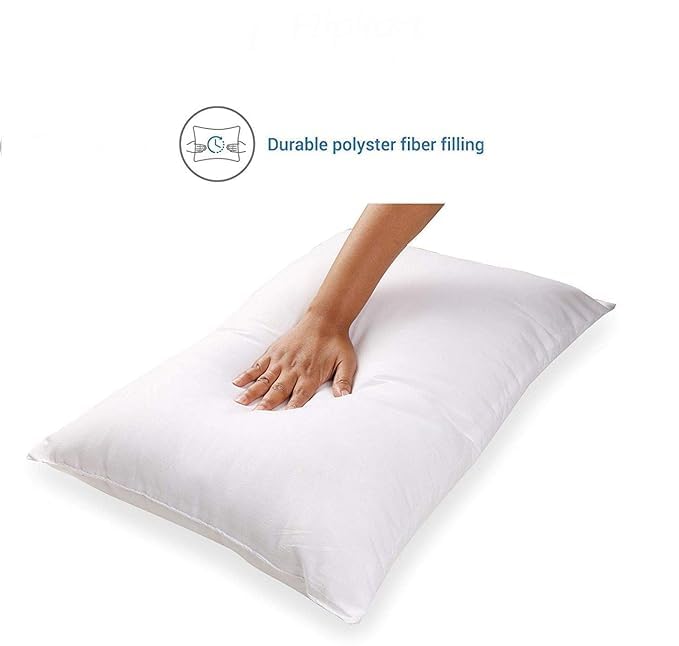 Agroha Large Fluffy Ultra Soft Hotel Pillows for Sleeping, Down Alternative-Microfiber Pillow for Side Back and Front Sleeper (Pack of 1, 17x27)