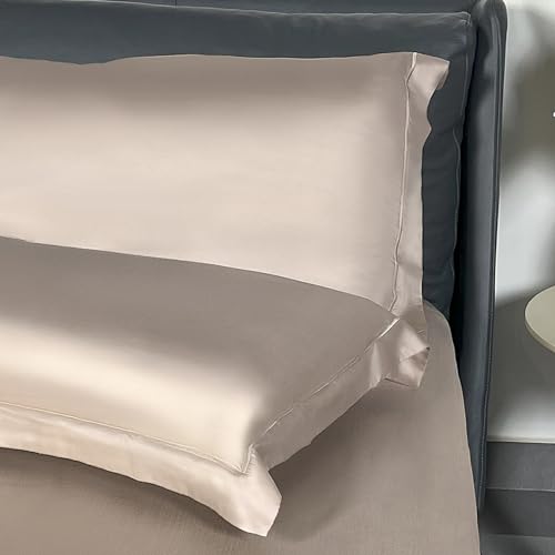 Erba 100% Tencel Eucalyptus Fiber, King Size Flat Bedsheet Set in Clay, Includes 1 King Size Solid bedsheet (275x275cm) with 2 Matching Pillow Covers (50x70cm) with Single line Embroidery