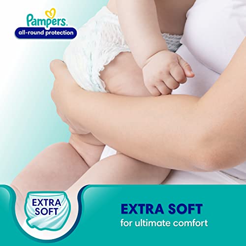 Pampers All round Protection Pants, Medium size baby diapers (MD) 42 Count, Anti Rash diapers, Lotion with Aloe Vera