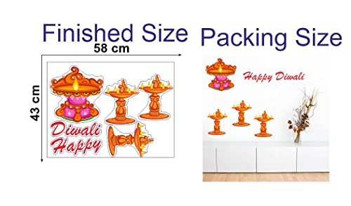 Delight Art Shankar bhagwan and Little Ganesh ji Design Wall Sticker Size - (259) cm Model id - (DAMC00814L)