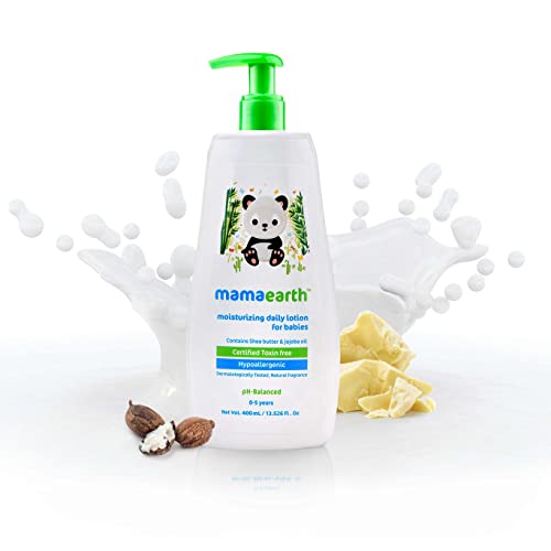 Mamaearth Daily Moisturizing Natural Baby Lotion (400 ml)