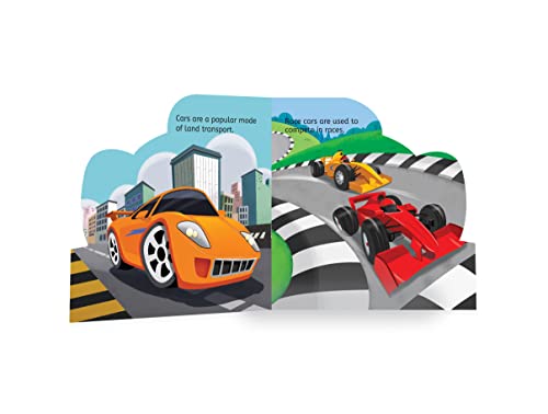 My First Shaped Board Books For Children: Transport - Car [Board book] Wonder House Books