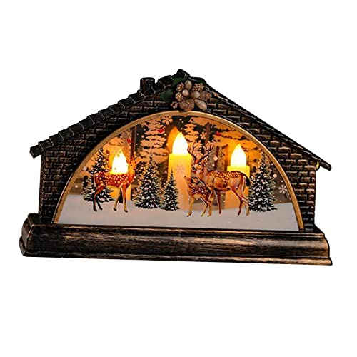 ATORSE® Christmas Candle Tea Light Home Decoration for Xmas Elk