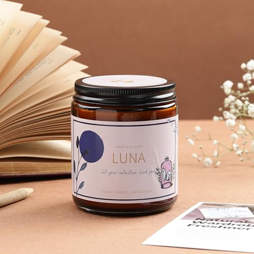 Soy Wax Candle - Meditation Candle - Luna