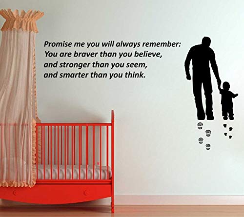 Tuffuk Family Quotes Large Vinyl Wallstickers for Home Decorations(100 cm x 60 cm)4TZ289