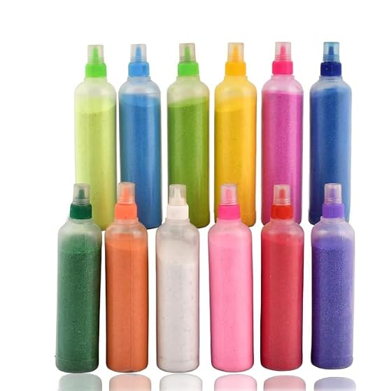 Rangoli Powder Kit for Diwali, 12 Colour Tubes, Floor Art Decoration for Navratri, Pongal, Pooja