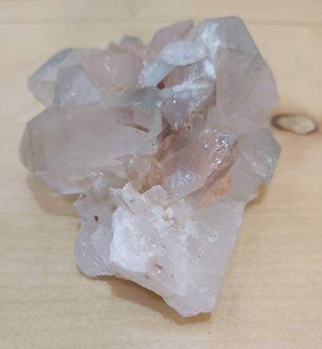 CrystalXpress Himalayan Phantom Quartz Cluster Double Terminated