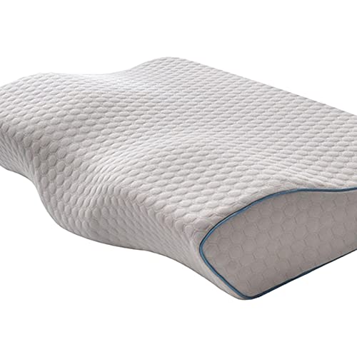 CALANDIS® Pillow for Side Sleepers Back and Stomach Sleepers Hotel Style C | 1 Memory Foam Pillow