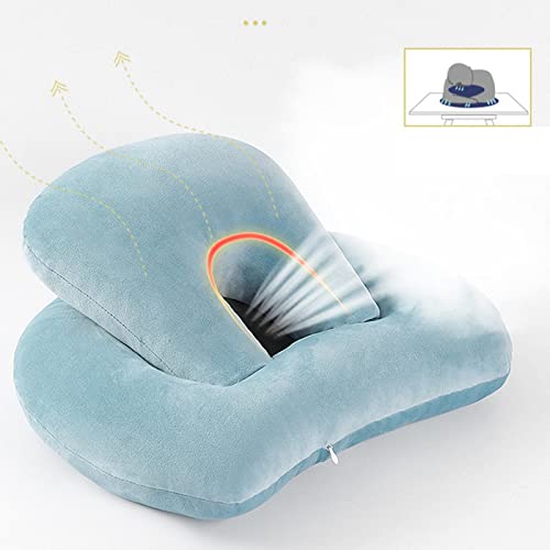 CALANDIS® Memory Foam Explosions Octopus Nap Pillow Support for Office Travelling Desk Sea Blue | 1Xnap Pillow