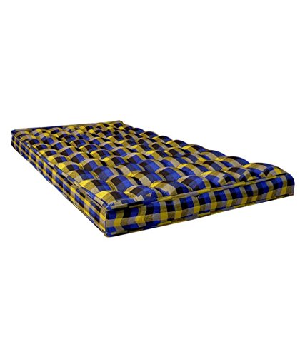 IRA Furniture Medium Soft Cotton Mattresses (4 Inch, Multicolour)