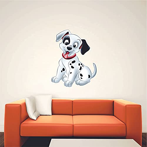 Sticker Cart™ Pongo Dog Wall Sticker for Living Room, Bed Room, Kide Room