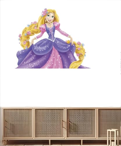 JVERF - Rapunzel| Wall Stickers for Kids