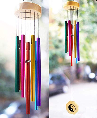 PECH Fengshui Hanging Bell with Sound Bell Wind Chimes | for Balcony Home Decoration, Living Room & Kids Room (Pack of 1)